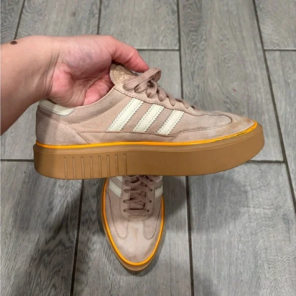 Adidas Super Sleek 72 Ash Pearl Gum Women's Size 7 - Picture 8 of 14